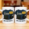 { CODE } Programmer, Laptop and Headphones - Personalized Custom Coffee Mug - OFW001_MG