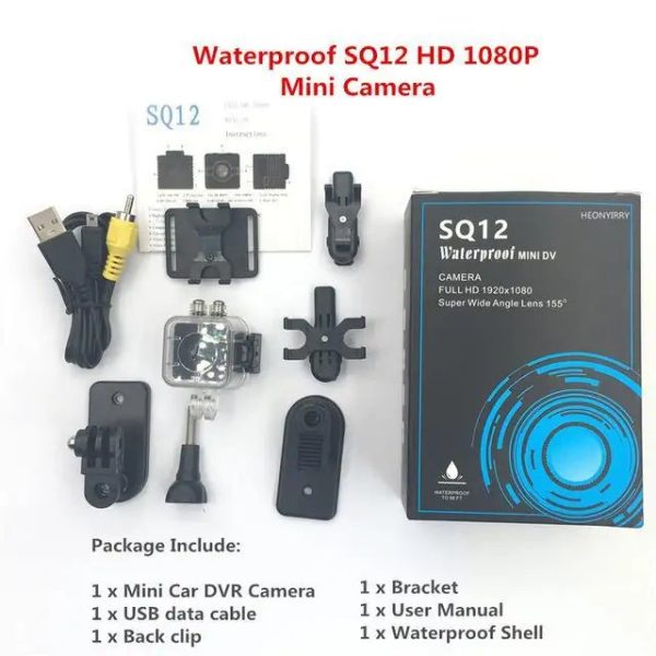 1 Mini Camera + Waterproof Shell
