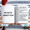 10 Facts About You, Humorous and Uplifting - Personalized Custom Coffee Mug - COL070_MG