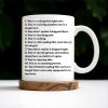 10 Facts About You, Humorous and Uplifting - Personalized Custom Coffee Mug - COL070_MG