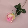 10-Piece Real Touch Moisturizing Rose Bud Artificial Flowers for Wedding and Home Decor