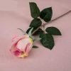 10-Piece Real Touch Moisturizing Rose Bud Artificial Flowers for Wedding and Home Decor