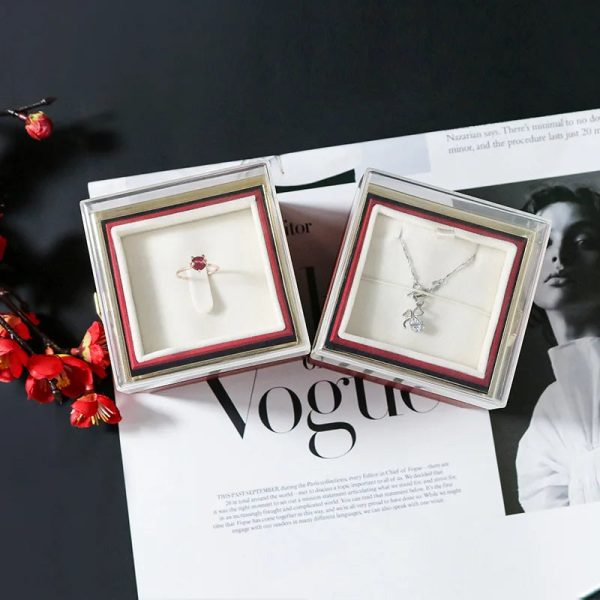 100 Languages I Love You Necklace with Rotating Rose