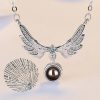100 Languages Love Projection Heart Necklace
