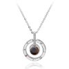 100 Languages Love Projection Heart Necklace
