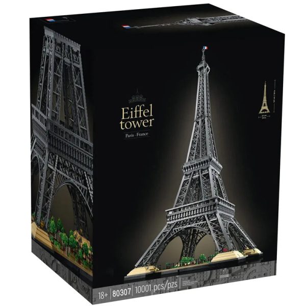 10001 Pcs Large Eiffel Tower Building Blocks