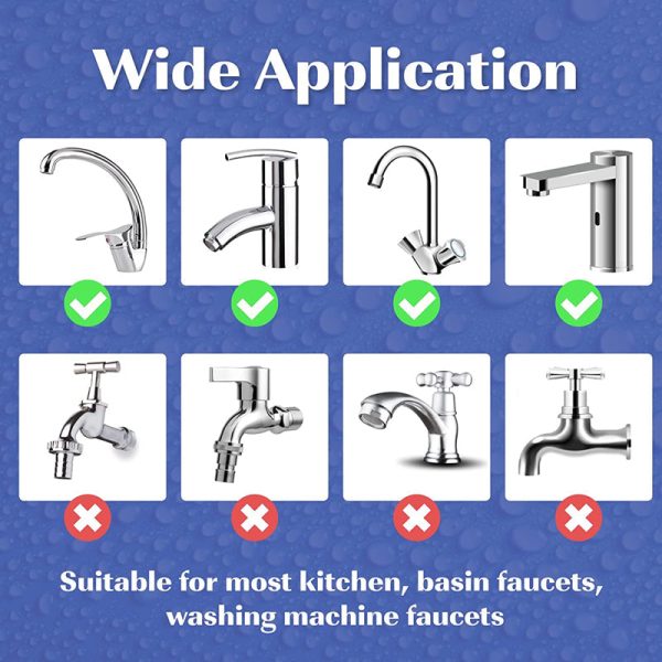 1080 Degree Rotating Faucet Extender - Dual Mode