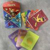 10Pcs Pokemon Cards Vmax GX Color Energy Card