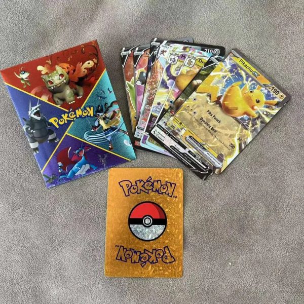 10Pcs Pokemon Cards Vmax GX Color Energy Card
