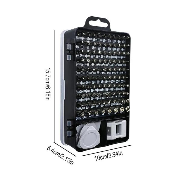 115 In 1 Magnetic Screwdriver Set