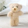 12cm Plush Teddy Bear Keychain Soft Stuffed Animal Pendant for Gifts