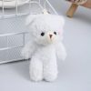 12cm Plush Teddy Bear Keychain Soft Stuffed Animal Pendant for Gifts