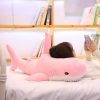 140cm Giant Shark Plush Toy – Soft Stuffed Animal Pillow for Kids