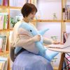 140cm Giant Shark Plush Toy – Soft Stuffed Animal Pillow for Kids