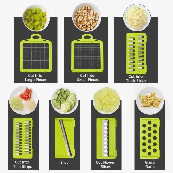 16-In-1 Multifunctional Vegetable Chopper