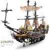 1664pcs Pirates Ship Imperial Caribbean Building Blocks Set