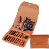16Pcs Nail Clipper & Grooming Kit With Carry Bag