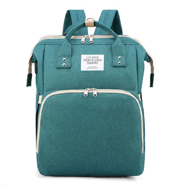 2-in-1 Backpack with Integrated Baby Bed