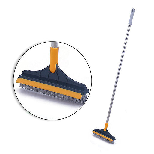 2 In 1 Cleaning Brush With Wiper