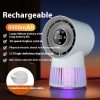 2-In-1 Electric Mosquito Killer Fan And Night Lamp Usb Rechargeable