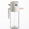 2 In 1 Oil Sprayer Bottle Bbq Cooking Oil Dispenser Olive