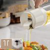 2 In 1 Oil Sprayer Bottle Bbq Cooking Oil Dispenser Olive