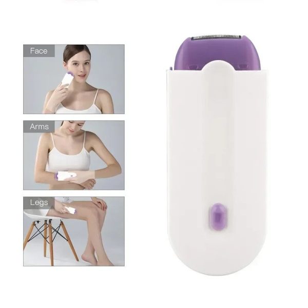 2-In-1 Painless Blue Light Hair Removal Electric Epilator