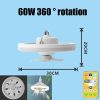 2 In 1 Swivel Fan Led Lamp