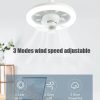 2 In 1 Swivel Fan Led Lamp