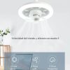 2 In 1 Swivel Fan Led Lamp