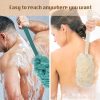 2-Pack Back Scrubber Dual-Use Body And Back Exfoliating Scrubber