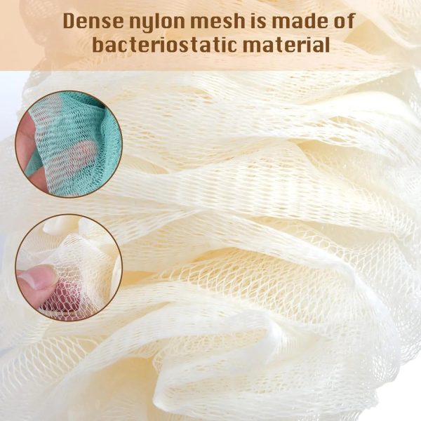 2-Pack Back Scrubber Dual-Use Body And Back Exfoliating Scrubber