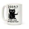 2019 More Like 20-Knife-Teen Cat Coffee Mug