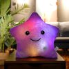 20CM Luminous Star Plush Toy Soft Glowing LED Cushion for Kids and Teens