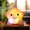 20CM Luminous Star Plush Toy Soft Glowing LED Cushion for Kids and Teens