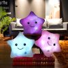 20CM Luminous Star Plush Toy Soft Glowing LED Cushion for Kids and Teens