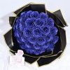24-Piece Artificial Roses with Golden Butterflies – DIY Home and Wedding Decoration