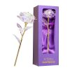 24K Gold Foil Rose Artificial Flower for Valentine’s Day and Special Occasions