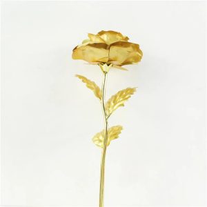 24K Gold Foil Rose Gift Set for Valentine’s Day Love