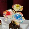 24K Gold Foil Rose Gift Set for Valentine’s Day Love
