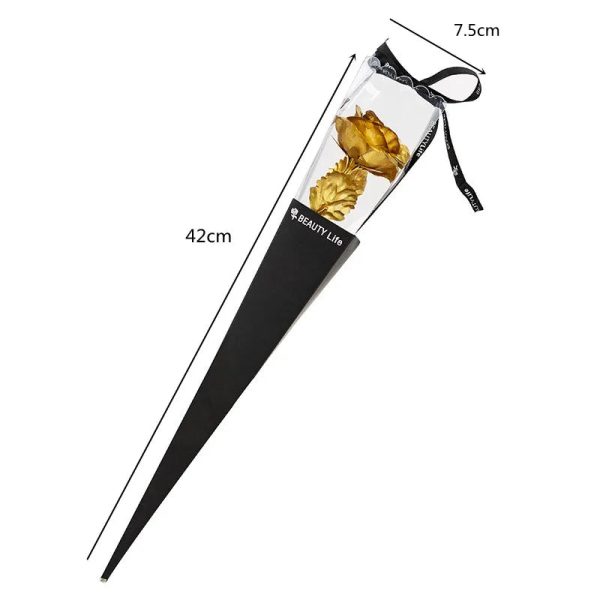 24K Gold Foil Rose Gift Set for Valentine’s Day Love