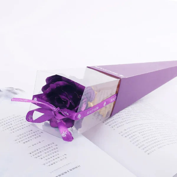 24K Gold Foil Rose Gift Set for Valentine’s Day Love