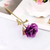 24K Gold Plated Rose Flower Luxury Gift for Lovers