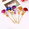 24K Gold Plated Rose Flower Luxury Gift for Lovers