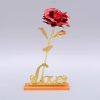 24K Gold Rose Flower for Valentine's Day and Gifts