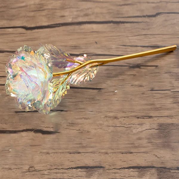 24K Gold Rose Flower for Valentine's Day and Gifts