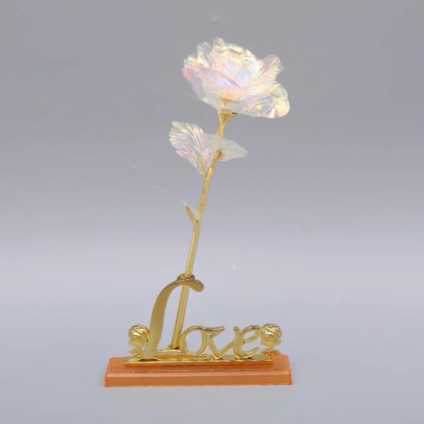 24K Gold Rose Flower for Valentine's Day and Gifts