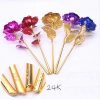 24K Gold Rose Flower for Valentine's Day and Gifts