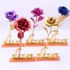 24K Gold Rose Flower for Valentine's Day and Gifts