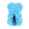 25-40cm Rose Teddy Bear – Handmade Flower Bear Gift for Valentine’s Day or Birthday